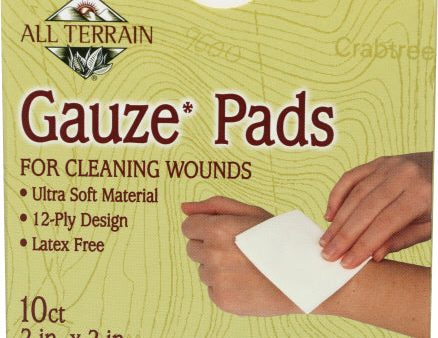 All Terrain - Gauze Pads 10 Pc - Pack of 1 Discount