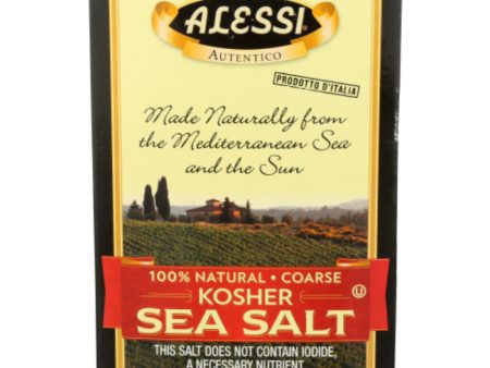 Alessi - Kosher Sea Salt, 1 Kg - Pack of 6 Discount