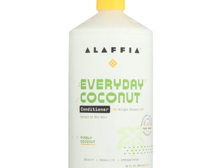 Alaffia - Conditioner Everyday Coconut, 32 Fo - Pack of 1 For Cheap