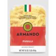 Armando - Fusilli Macaroni, 16 Oz - Pack of 12 Online Hot Sale