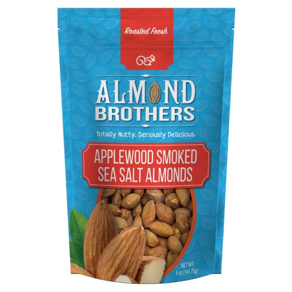 Almond Brothers - Applewood Smoked Sea Salt Almonds, 5 Oz Online