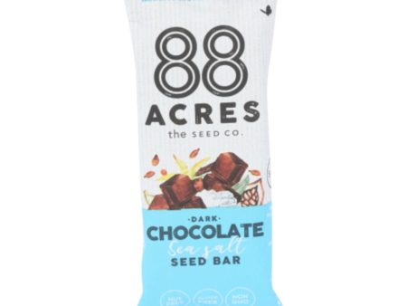 88 Acres - Dark Chocolate Sea Salt Seed Bar, 1.6 Oz For Discount