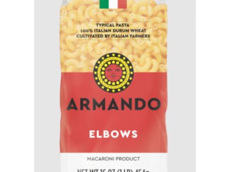 Armando - Pasta Elbows, 16 Oz - Pack of 12 Cheap