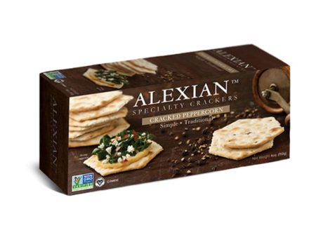 Alexian - Cracked Peppercorn Cracker, 4 Oz Sale