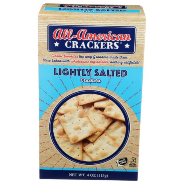 All American - Light Salt Cracker, 4 Oz - Pack of 6 Online