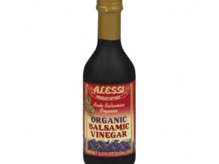 Alessi - Organic Red Balsamic Vinegar, 8.5 Oz - Pack of 6 Discount