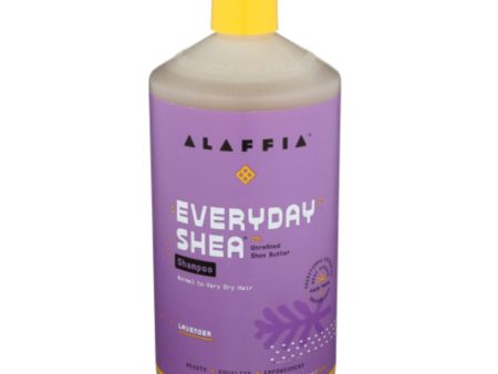 Alaffia - EveryDay Shea Shampoo Lavender, 32 Oz Fashion