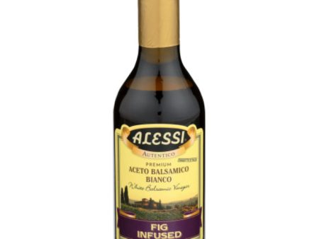 Alessi - Fig Infused Balsamic Vinegar, 8.5 Oz - Pack of 6 For Discount