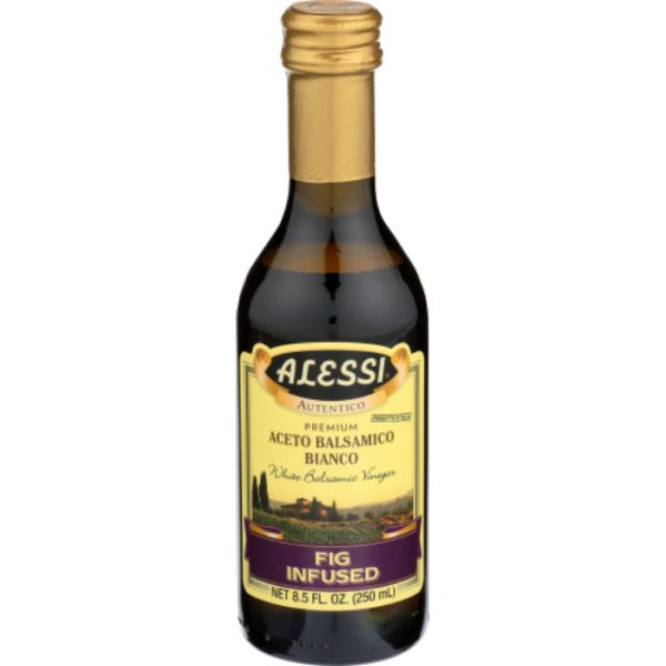 Alessi - Fig Infused Balsamic Vinegar, 8.5 Oz - Pack of 6 For Discount