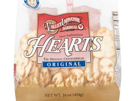 Valley Lahvosh Cracker Heart Orgnl 16 Oz - Pack Of 10 Online Sale