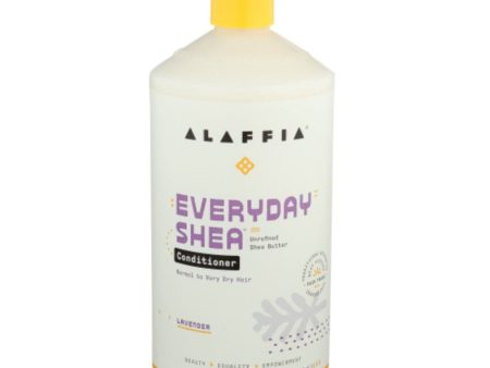 Alaffia - Everyday Shea Conditioner Lavender, 32 Oz For Cheap