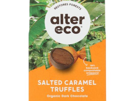 Alter Eco - Chocolate Truffle Salted Organic 4.2 Oz - Pack of 8 Online