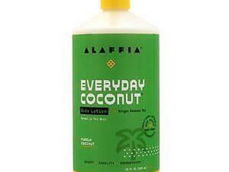 Alaffia - Body Lotion Everyday Coconut Purely Coconut, 32 FO - (Pack of 1) For Discount