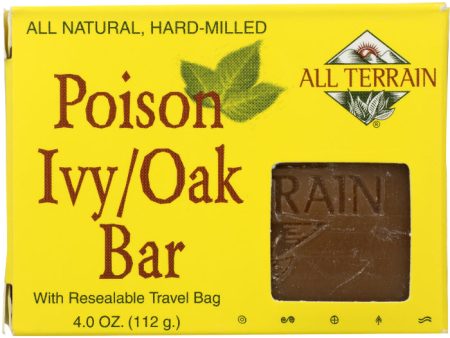 All Terrain - Poison Ivy Oak Bar, 4 Oz - Pack of 1 Hot on Sale