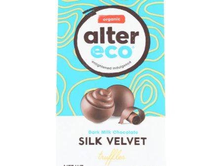 Alter Eco - Chocolate Truffle Velvet Organic, 4.2 Oz (Pack of 8) Supply