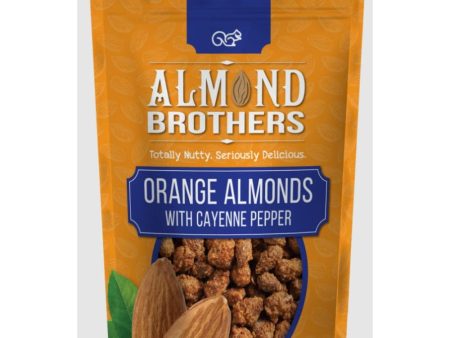 Almond Brothers - Almonds Orange With Cayenne Pepper, 5 Oz Hot on Sale