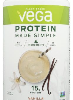 Vega Made Simple Protein Powder in Vanilla 9.2 OZ - Pack of 1 on Sale