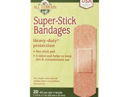 All Terrain - Super Stick Bandages 20 Pc - Pack of 1 Hot on Sale