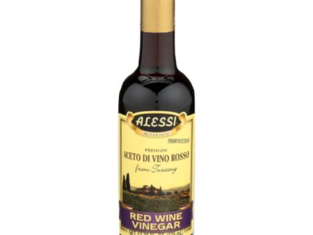 Alessi - Red Wine Vinegar, 12.75 Oz - Pack of 6 Cheap