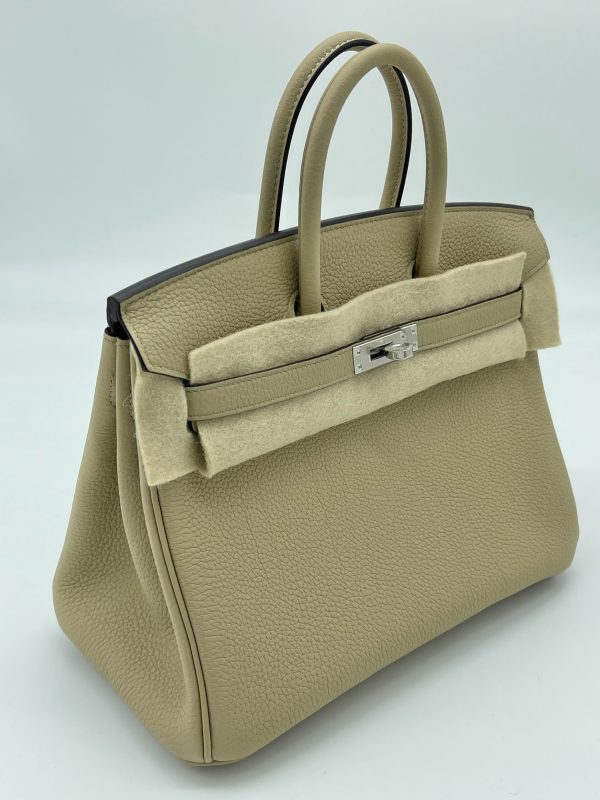 Hermes Birkin 25 Togo Trench   Bougainvillier Palladium Hardware Online Sale