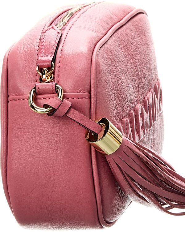 Valentino By Mario Valentino Bella Embossed Leather Crossbody For Cheap