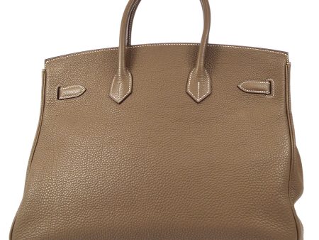 HERMES BIRKIN 35 Handbag Togo Etoupe Gray Online Hot Sale