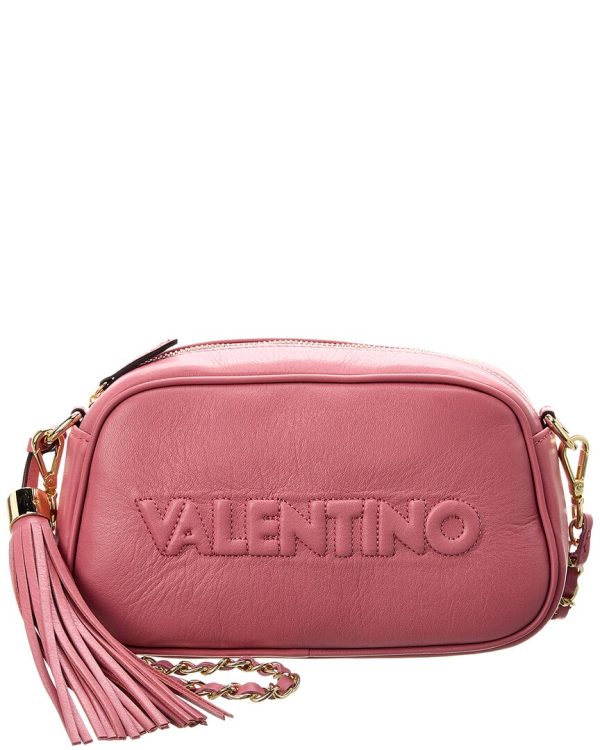 Valentino By Mario Valentino Bella Embossed Leather Crossbody For Cheap