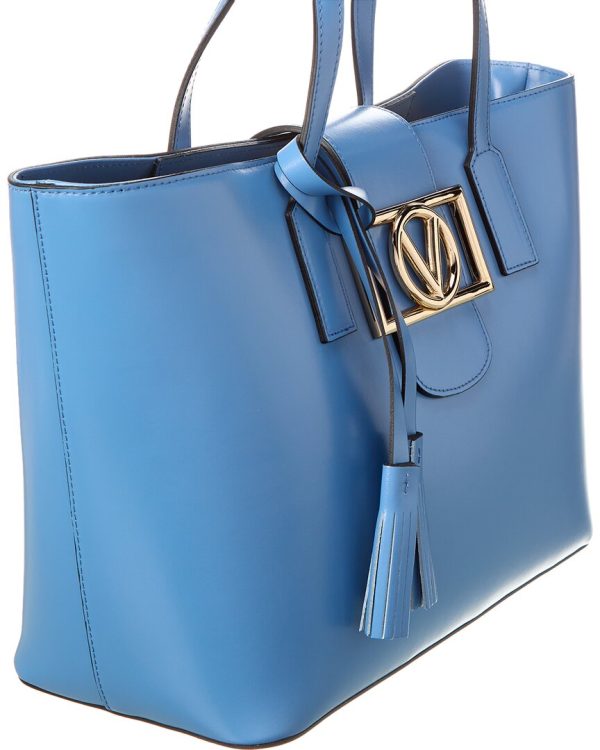 Valentino By Mario Valentino Marion Leather Tote Online Sale