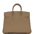 Hermes Birkin 25 Beige Marfa Togo Gold Hardware Cheap