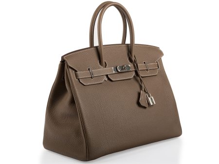 Hermes Birkin 35 - Etoupe Togo - PHW Discount