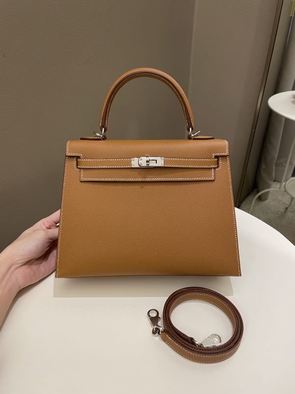 Hermes Kelly Sellier 25 Gold Epsom Online