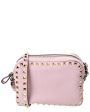 Valentino Rockstud Grainy Leather Camera Bag Sale