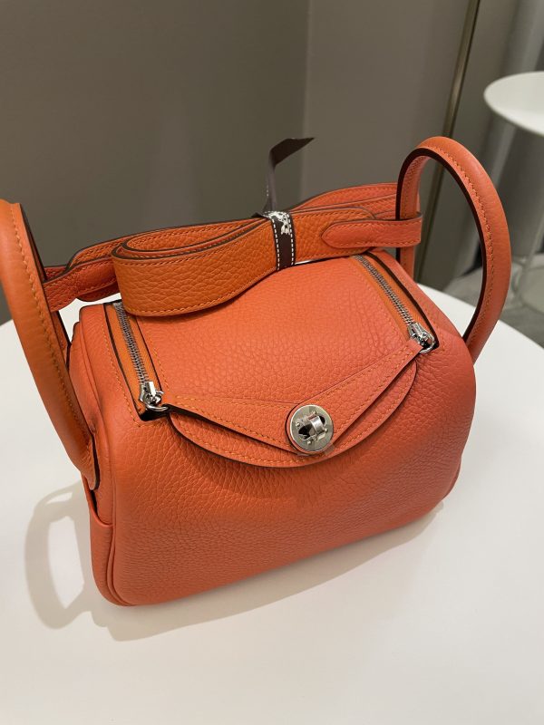 Hermes Mini Lindy Feu Clemence Sale