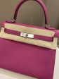 Hermes Kelly 28 Rose Pourpre Clemence Online Sale