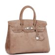 Vintage Hermes Birkin 30 Gris Perle Doblis Palladium Hardware For Discount