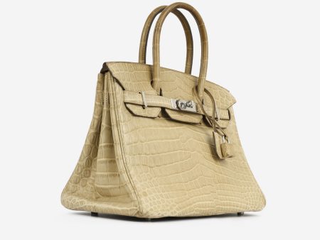 Hermes Birkin 30 - Poussiere Crocodile Niloticus For Discount