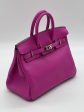 Hermes Birkin 25 Verso Magnolia   Capucine Novillo Leather Cheap