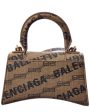 Balenciaga Hourglass Xs Coated Canvas Shoulder Bag Online Sale