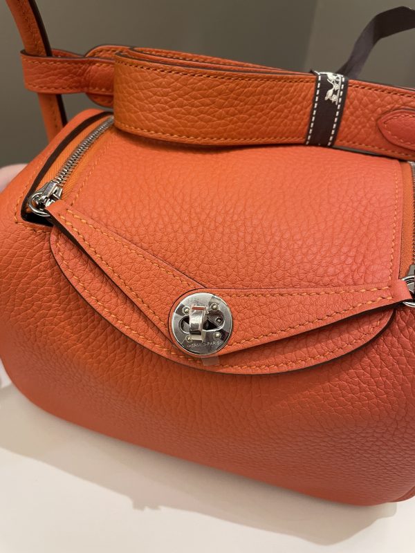 Hermes Mini Lindy Feu Clemence Sale