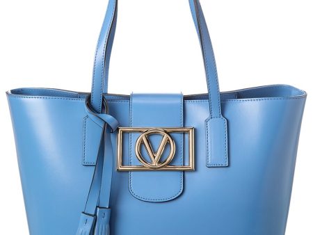 Valentino By Mario Valentino Marion Leather Tote Online Sale