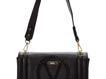 Valentino By Mario Valentino Alice Rock Leather Shoulder Bag Online Hot Sale