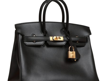 Hermes Birkin 25 Black Tadelakt Gold Hardware Supply