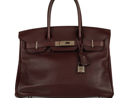 Hermes Birkin 30 - Prune Veau Swift - PHW Online Sale