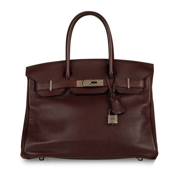 Hermes Birkin 30 - Prune Veau Swift - PHW Online Sale