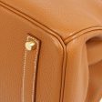 HERMES 2002 Birkin 35 Gold Togo Cheap