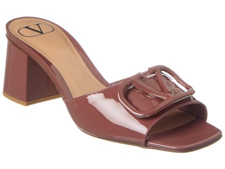 Valentino Vlogo 60 Patent Sandal For Sale