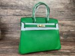 Hermes birkin 25cm bambou clemence gold hardware For Cheap