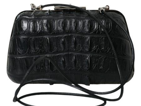 Balenciaga Elegant Crocodile Leather Evening Women s Clutch on Sale