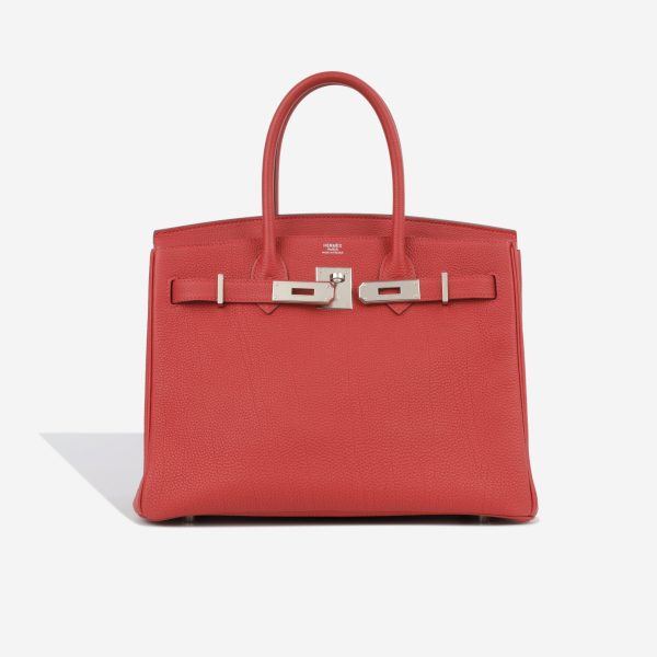 Hermes Birkin 30 - Rouge Vif Togo on Sale