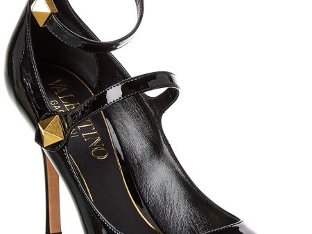 Valentino Roman Stud 100 Patent Pumps Online